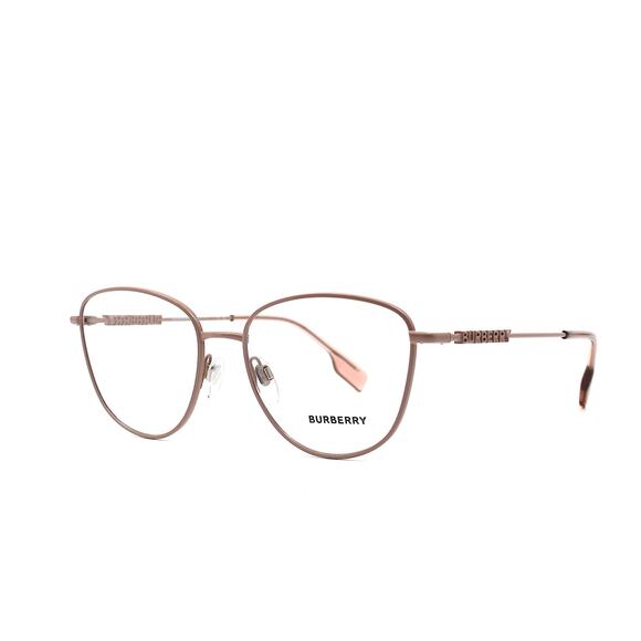 NEW BURBERRY VIRGINIA BE1376 1343 PINK AUTHENTIC EYEGLASSES FRAME - Picture 5 of 15